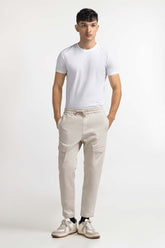 Beige Basic Trouser MN-TRKH- WV23-007 B